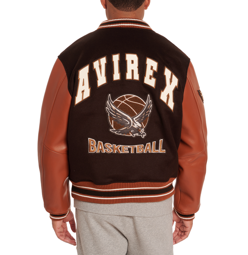 TEAM EAGLE WOOL LEATHER VARSITY