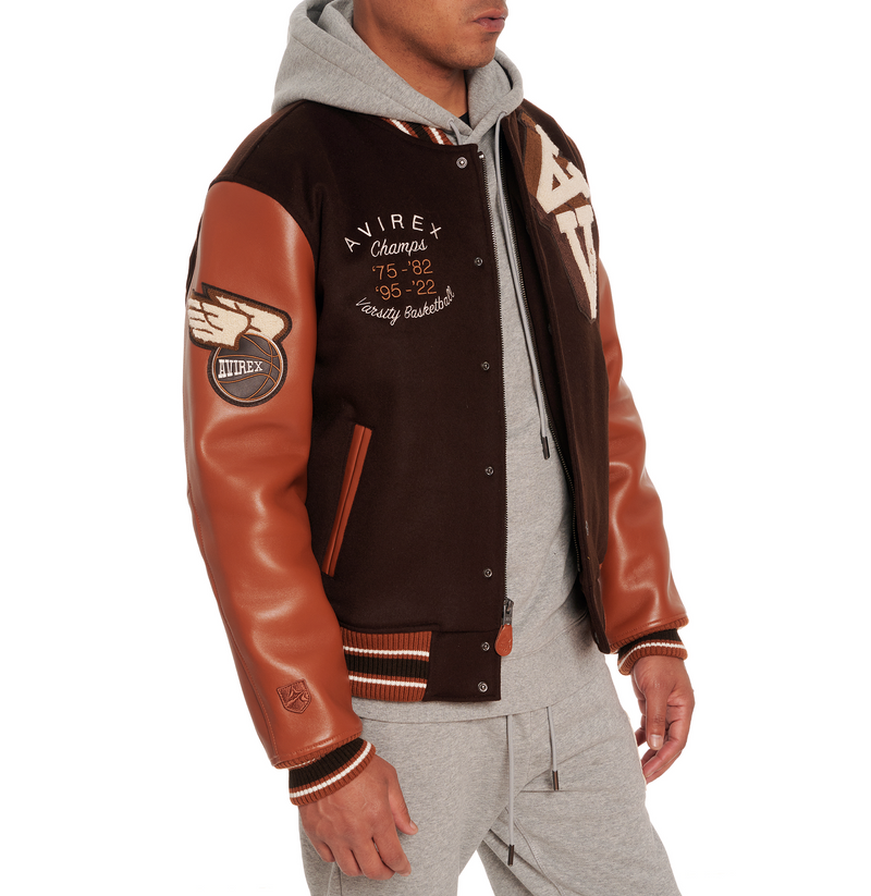 TEAM EAGLE WOOL LEATHER VARSITY