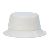 CROC EMBOSSED ICON LEATHER BUCKET HAT