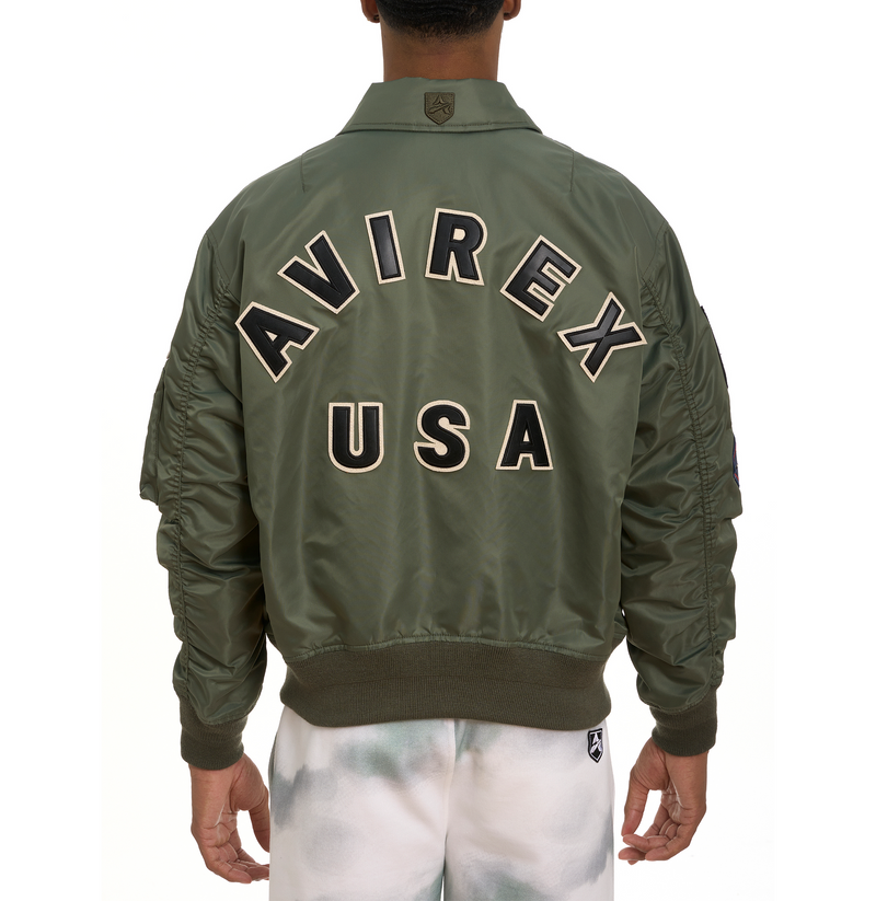 CWU SATIN FLIGHT JACKET