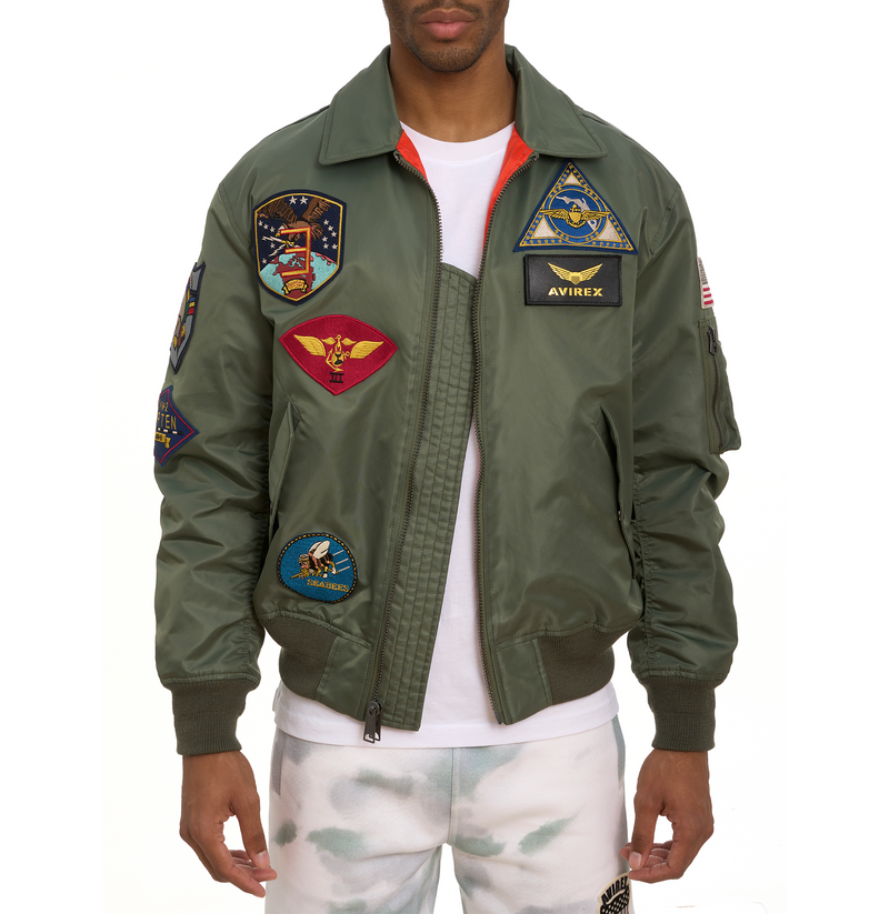 CWU SATIN FLIGHT JACKET