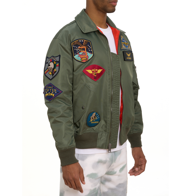 CWU SATIN FLIGHT JACKET