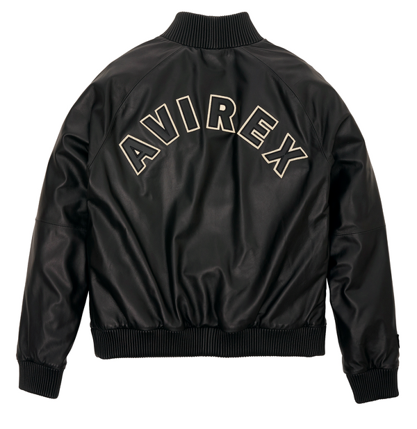 LEATHER TRACK JACKET