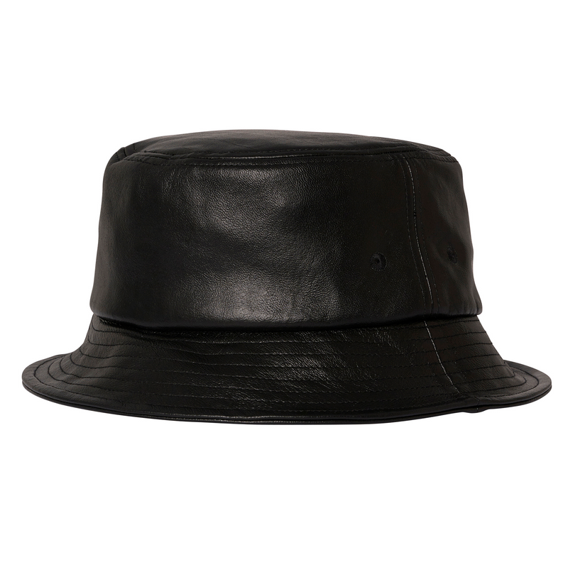 ICON LEATHER BUCKET HAT
